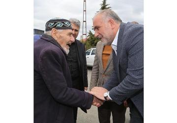 Canik Belediyesi'nden Emeklilere Destek