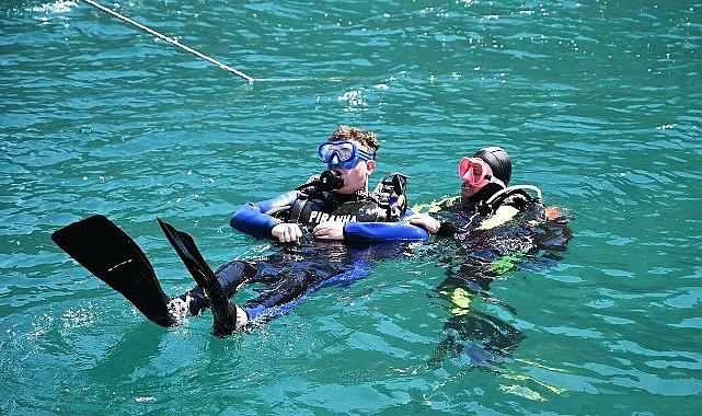 Kemer'de Hıdırellez Dalışı yapıldı