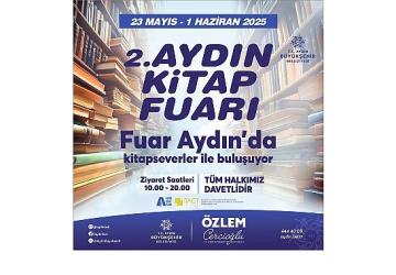 2. Aydın Kitap Fuarı, Fuar Aydın'da Başlıyor