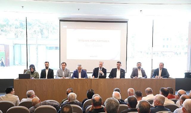 İnegöl Belediyesi'nde Muhtarlarla İstişare Toplantısı İnegöl Belediyesi'nde Muhtarlarla İstişare Toplantısı