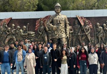 Kahta Anadolu Lisesi öğrencileri, Osmanlı’dan Cumhuriyet’e uzanan tarihi süreci deneyimledi
