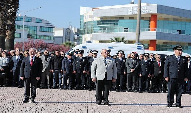 Türk Polis Teşkilatı'nın 180'inci Yıl Dönümü Aliağa'da Kutlandı Türk Polis Teşkilatı'nın 180'inci Yıl Dönümü Aliağa'da Kutlandı