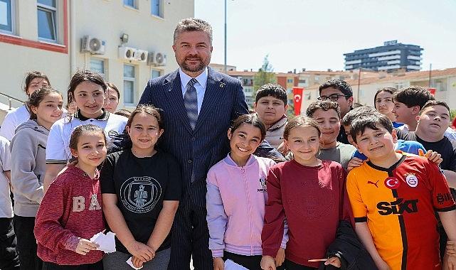 Başkan Görkem Duman: "Gelecek çocukların gülüşlerinde" Başkan Görkem Duman: "Gelecek çocukların gülüşlerinde"