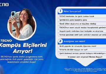 TECNO kampüs elçilerini arıyor!
