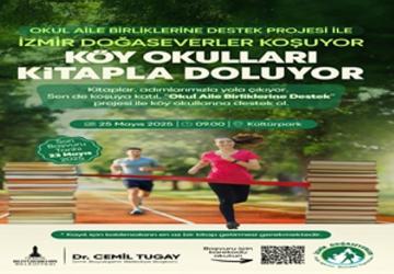 Doğaseverler koşacak, köy okulları kitapla dolacak