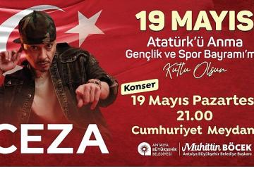 Antalya Büyükşehir Belediyesi 19 Mayıs'ı coşkuyla kutlayacak