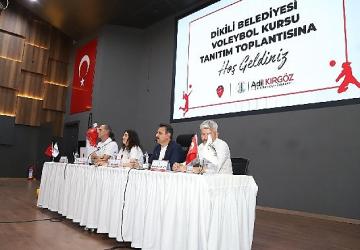Dikili Belediyesi'nden Voleybol Altyapısına Güçlü Adım