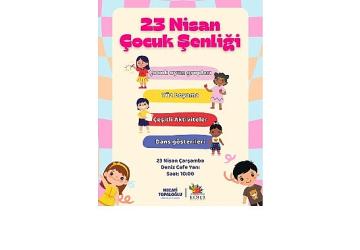 Kemer Belediyesi'nden 23 Nisan Çocuk Şenliği