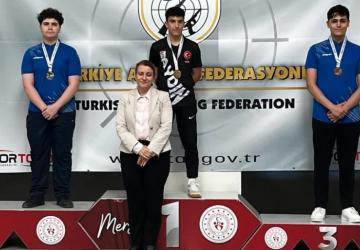 Mardinli Atıcı, Türkiye İkincisi Oldu