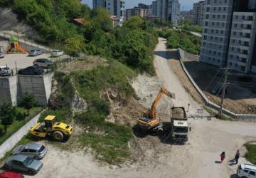Fatsa’da Yol Genişletme Çalışmaları Başladı