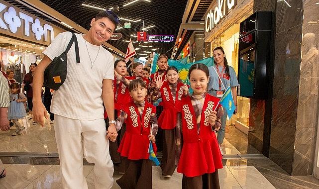 Binlerce çocuk Uluslararası Yenişehir Çocuk Festivali'nde buluştu