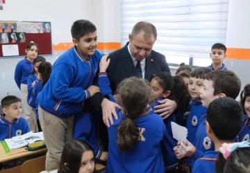 Kırklareli'nde Başkan Bulut, Minik Öğrencilere Yerel Yönetim Dersi Verdi