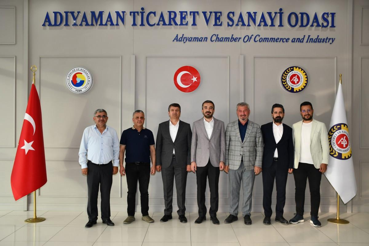 Başkan Tutdere ATSO’yu ziyaret etti Başkan Tutdere ATSO’yu ziyaret etti