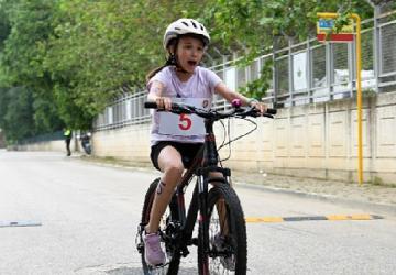 Genç sporcuların duatlon heyecanı