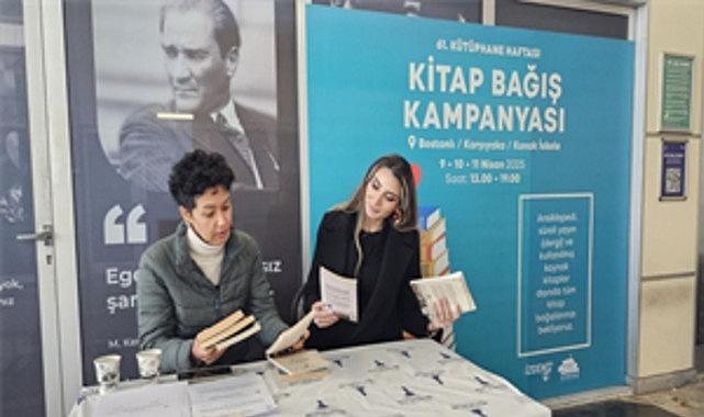 İzmir'de kitap kurtları için kitap bağışı kampanyası