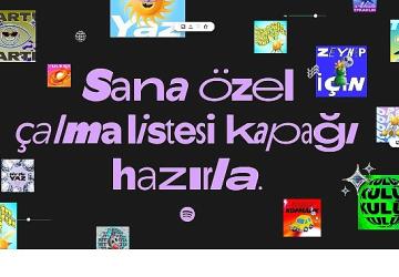 Spotify, Çalma Listelerine “Kapak Resmi Oluştur" Özelliğini Türkçe de dahil olmak üzere 41 Yeni Dilde Kullanıma Sundu