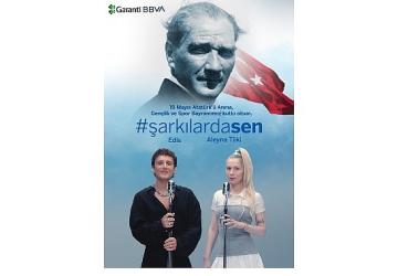 Garanti BBVA 19 Mayıs'ta 6. kez Atatürk'ün sevdiği şarkıları gençlerle buluşturuyor