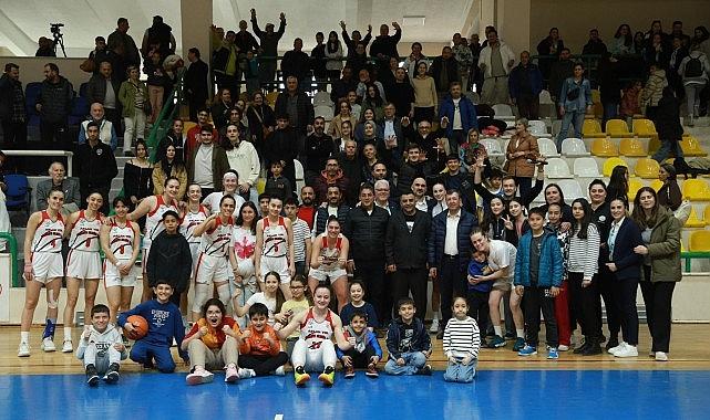 Körfez'in İncileri, play-off'ta saha avantajını kaptı Körfez'in İncileri, play-off'ta saha avantajını kaptı