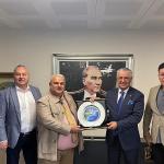 Babayev'e teşekkür plaketi
