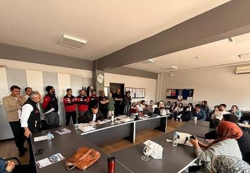 Darıca'da özel bireylere afet ve tatbikat eğitimi