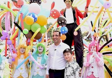 Balçova'da çocuklara özel şenlik