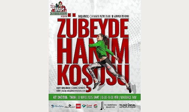 Geleneksel Zübeyde Hanım Koşusu'na kayıtlar başlıyor Geleneksel Zübeyde Hanım Koşusu'na kayıtlar başlıyor