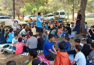 Kahta’da hafız öğrenciler piknikte buluştu: Kur’an kursu öğrencileri etkinliklerle moral depoladı