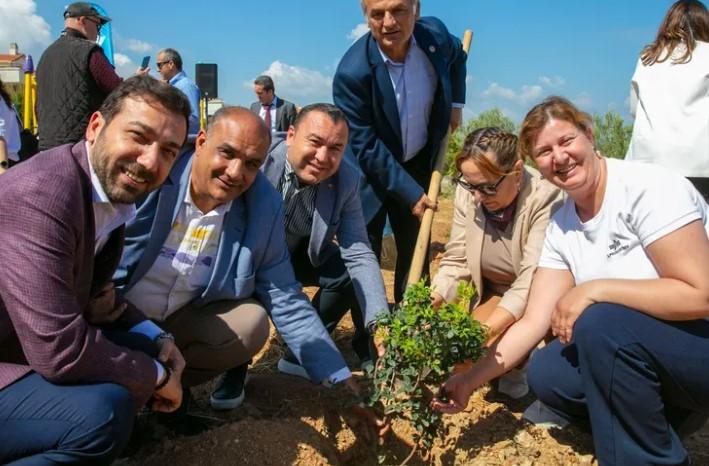 Güzelbahçe’de Sakız Ağaçlarıyla Yeşil Bir Gelecek Filizleniyor