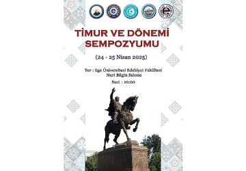 Edebiyat Fakültesinde “Timur ve Dönemi" tartışılacak