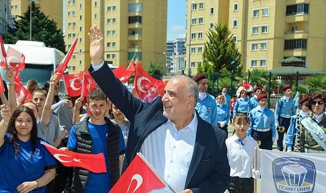 Canik'te 19 Mayıs Coşkusu Sokaklara Taştı