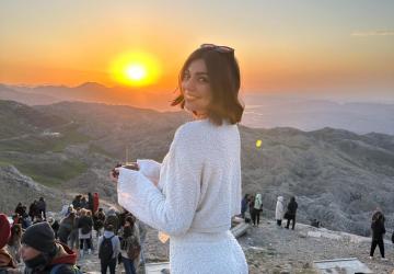 Nemrut’ta hayalindeki doğum gününü gerçekleştirdi