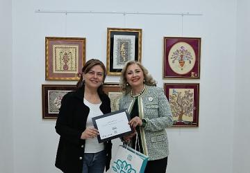 Ebru ve Kaat'ı sergisi Konak Kültürevi'nde