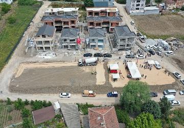 Aksungur Spor Tesisi için ilk harç döküldü