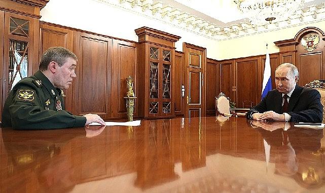 Meeting with Chief of the General Staff of Russia's Armed Forces Valery Gerasimov