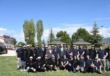 Başkan Altay Beyşehir Atabey Gençlik ve Eğitim Kampı'nda LİMA Öğrencileriyle Buluştu