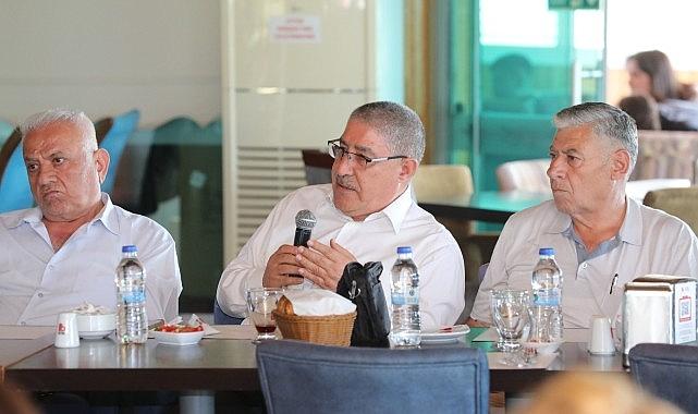 Başkan Önal, muhtarlarla buluştu - “Daha güzel bir Bayraklı için çalışıyoruz"