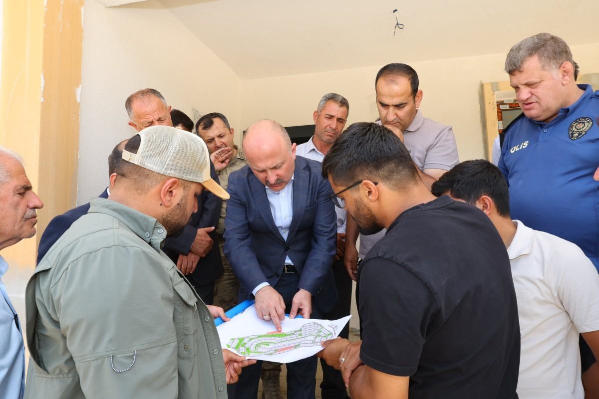 Çelikhan’da depremzedeler için yapılan kırsal köy evlerinde sona gelindi Çelikhan’da depremzedeler için yapılan kırsal köy evlerinde sona gelindi