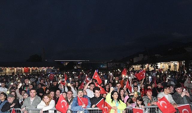 Osmangazi'de 19 Mayıs coşkusu konserlerle doruğa çıktı