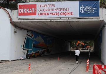TEM Otoyolu alt geçidine estetik dokunuş