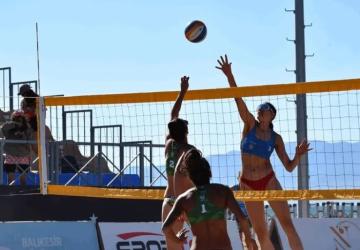 Ören'de Pro Beach Tour Heyecanı Nefes Kesti