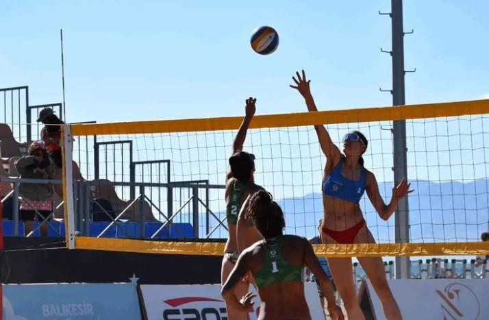 Ören'de Pro Beach Tour Heyecanı Nefes Kesti Ören'de Pro Beach Tour Heyecanı Nefes Kesti
