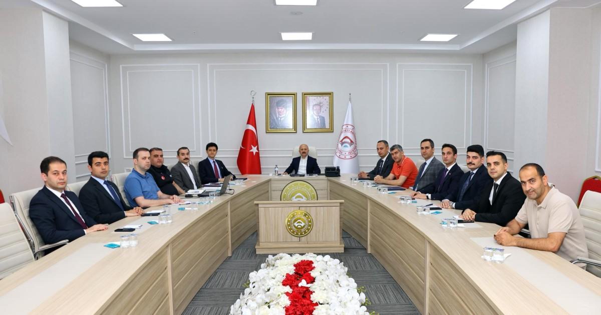 Adıyaman’da Vali Yardımcıları Değerlendirme Toplantısı gerçekleştirildi Adıyaman’da Vali Yardımcıları Değerlendirme Toplantısı gerçekleştirildi