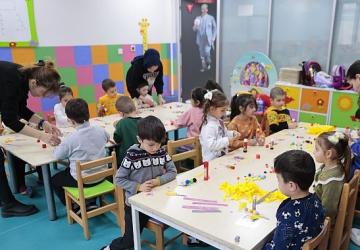 Konaklı minikler sanatla büyüyor