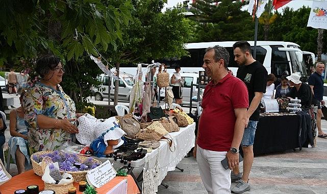 Kemer'de yılın ilk “Üreten ev hanımları kermesi"