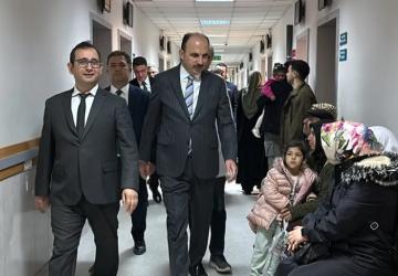 Konya'da Başkan Altay, Hastaları Ziyaret Etti