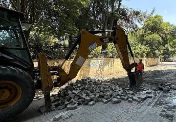 Kartaltepe Caddesi Yenileniyor