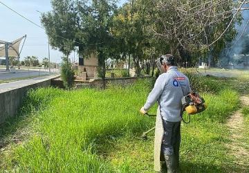 Büyükşehir'den mezarlıklarda bakım onarım çalışması