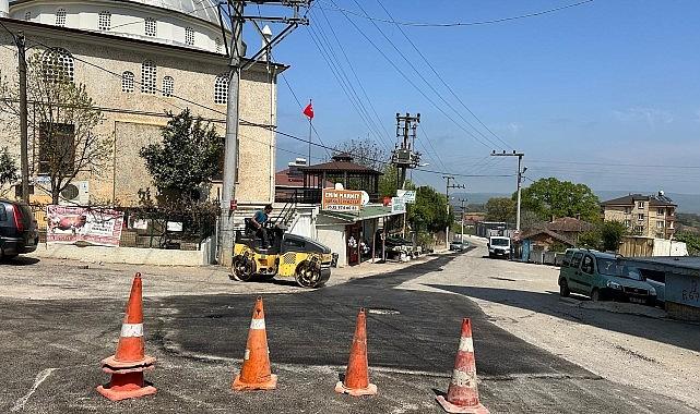 Gebze köylerinde hummalı yol çalışması Gebze köylerinde hummalı yol çalışması