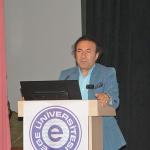 EÜ'de “Kriz Zamanlarında Din ve İnsanlığın Gelecek Ufku" söyleşisi gerçekleştirildi