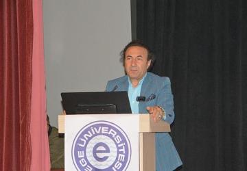 EÜ'de “Kriz Zamanlarında Din ve İnsanlığın Gelecek Ufku" söyleşisi gerçekleştirildi